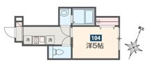 MELDIA矢川Ⅱの間取り画像