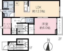 エバーグリーン川越の間取り画像