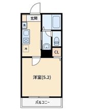 MELDIA桜区田島3丁目No．2の間取り画像