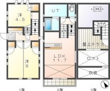 千種区日和町一丁目の間取り画像