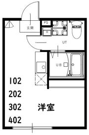 Holomua宝町の間取り画像