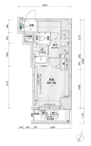 スパシエ横浜吉野町ステーションプラザの間取り画像