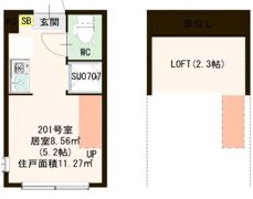 プランドール桜台の間取り画像