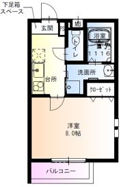 フジパレス阪急吹田駅南Ⅱ番館の間取り画像