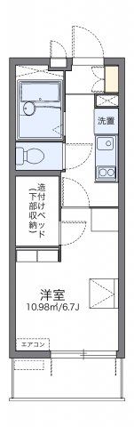 レオパレスTANASEの間取り画像