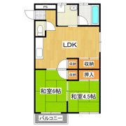 プラザ北荒川沖の間取り画像