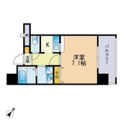 ビバーチェ南天神の間取り画像