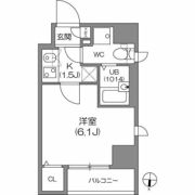 アジールコート中野坂上の間取り画像