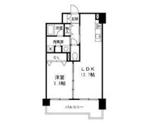 グランディールNAMBAの間取り画像