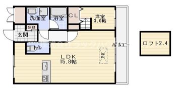 ルネス・プランドール守口の間取り画像