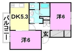 ルーラル静の間取り画像