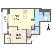 アートウェイ・レジデンス鶴見町の間取り画像