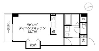 FELICE大手町の間取り画像