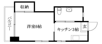 オレンジハイツの間取り画像