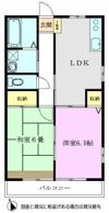 ホワイトハウスA棟の間取り画像