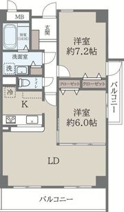 ソシア楠乃木の間取り画像