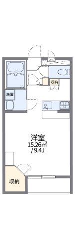 レオパレスイーグルⅤの間取り画像