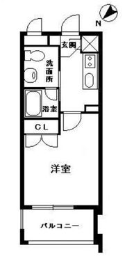 クレスティアステージア天神の間取り画像