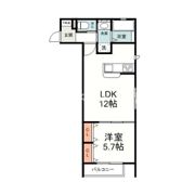 CREST鷹匠の間取り画像