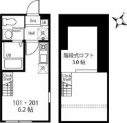 ハーミットクラブハウス横浜磯子の間取り画像
