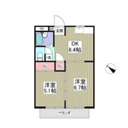 コーポ美鈴の間取り画像