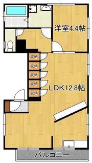 サンフラワー砂津の間取り画像