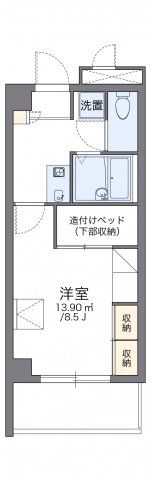 レオパレスMIYASHIROの間取り画像