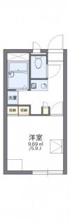 レオパレスコンフォート上本町の間取り画像