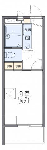 レオパレスルミエール02の間取り画像