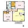 エクレーレ Aの間取り画像