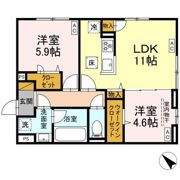 D-plaisirの間取り画像