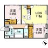 D-plaisirの間取り画像