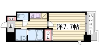 ピアグレース神戸の間取り画像