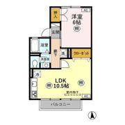 エピナール Aの間取り画像