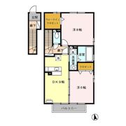 セジュール薫風 Aの間取り画像