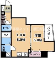 InnocentCourt石山駅前の間取り画像