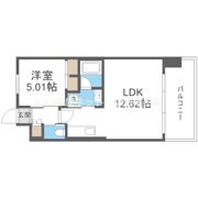 プレジオ三国EUROの間取り画像