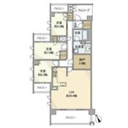 プラウド昭和楽園町テラスの間取り画像