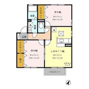 ロランジュ千曲Cの間取り画像