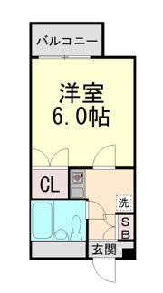 神戸リブプレイス深江南の間取り画像