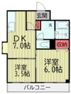 ヴェルドール芳花園の間取り画像