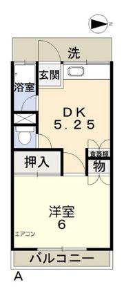 コーポチェリーの間取り画像