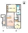 ルクラージュキセキの間取り画像