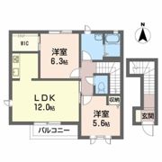 ブランシェNの間取り画像