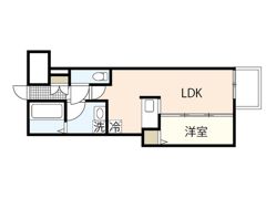 月光南観音五番館の間取り画像