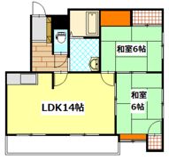 ハイングレストの間取り画像