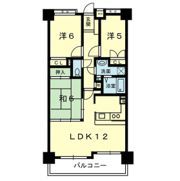 ﾄｰｶﾝﾏﾝｼｮﾝ上通り弐番館 1303号の間取り画像