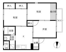 セジュールぴあの間取り画像