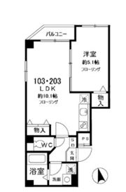 ラ・フォート東日暮里の間取り画像