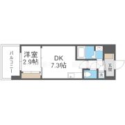 セレニテ江坂ミラクの間取り画像